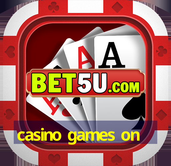 casino games on