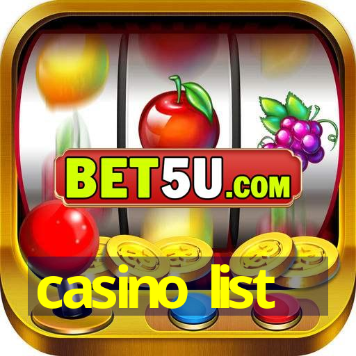 casino list