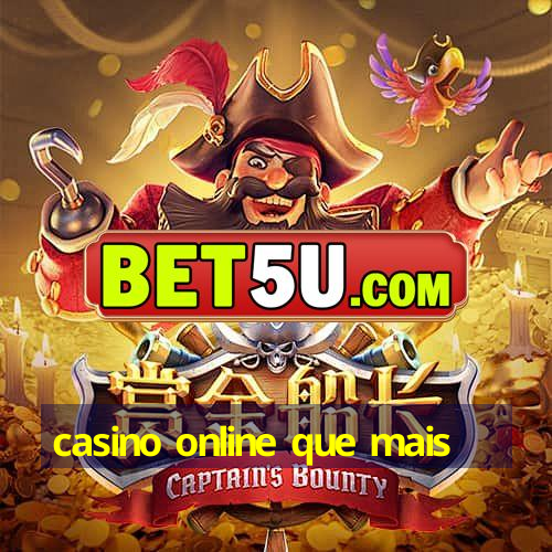 casino online que mais