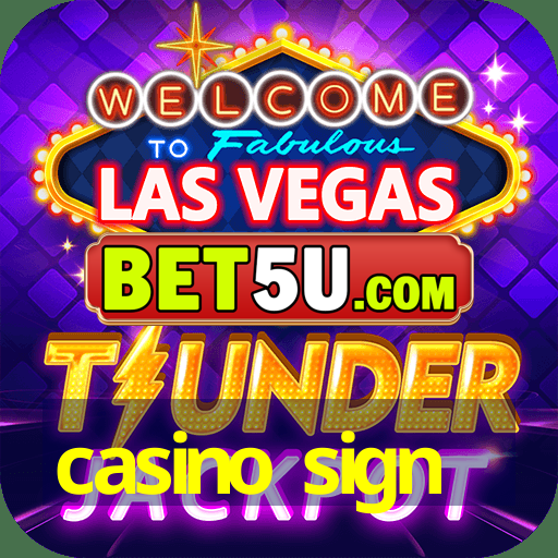 casino sign