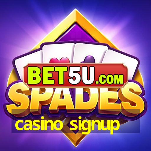 casino signup