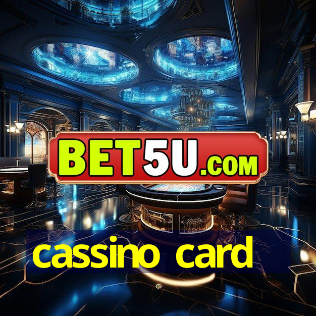 cassino card