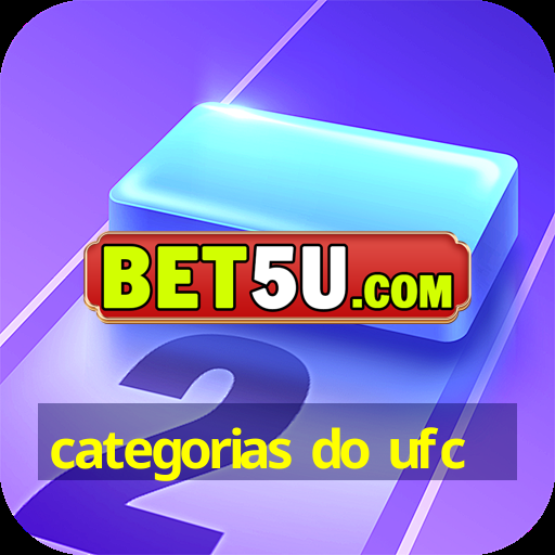 categorias do ufc