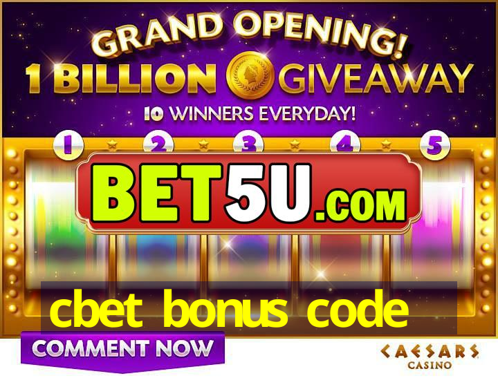 cbet bonus code