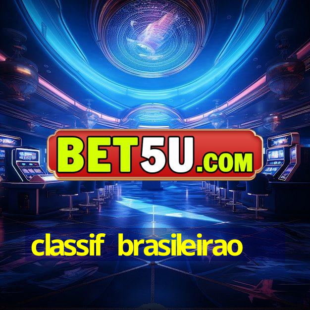 classif brasileirao