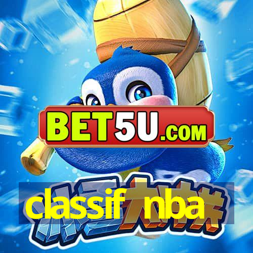 classif nba