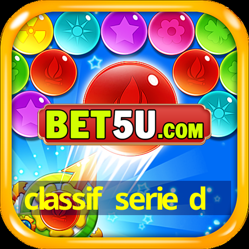 classif serie d