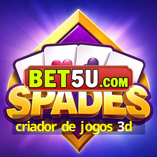 criador de jogos 3d