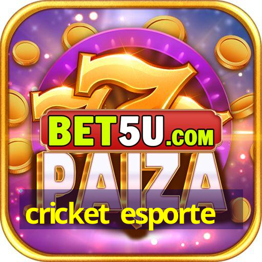 cricket esporte