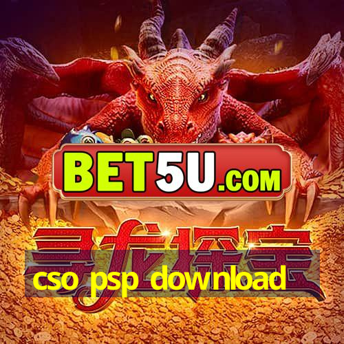 cso psp download