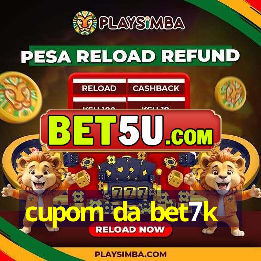 cupom da bet7k