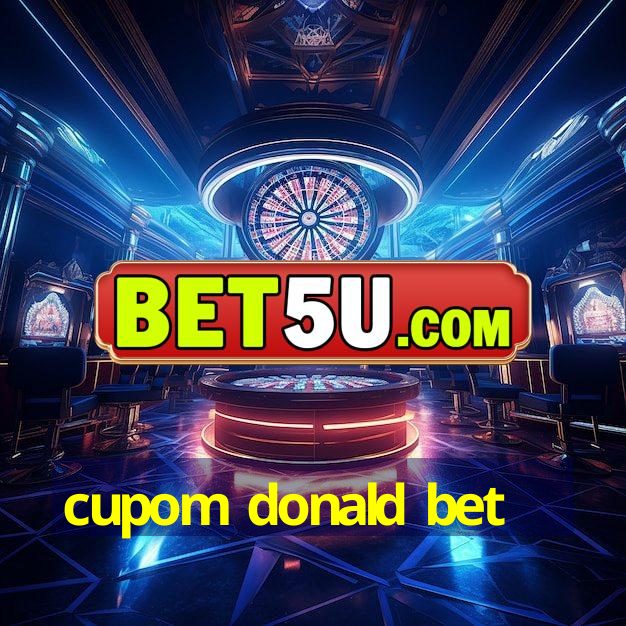 cupom donald bet