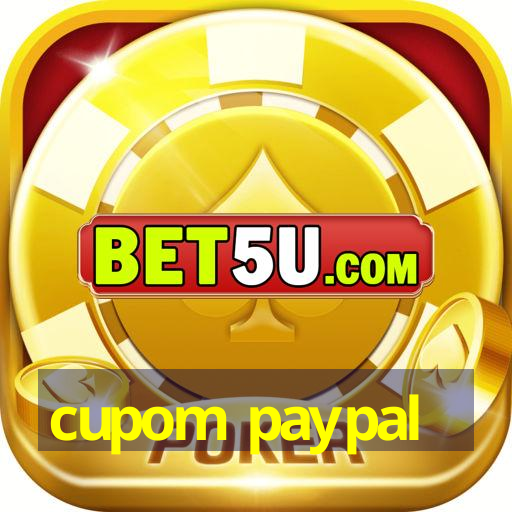 cupom paypal