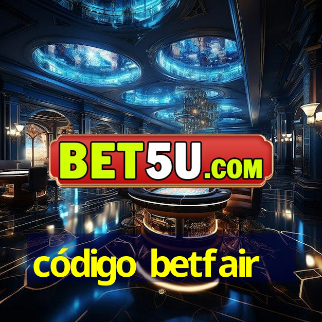 código betfair