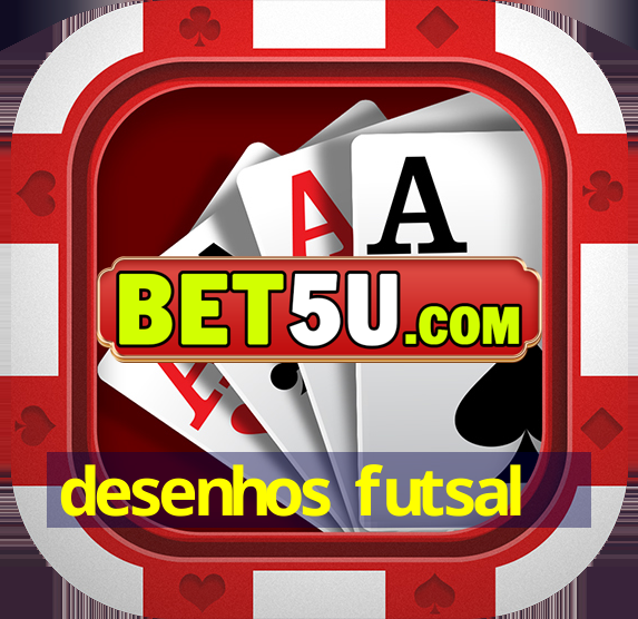 desenhos futsal