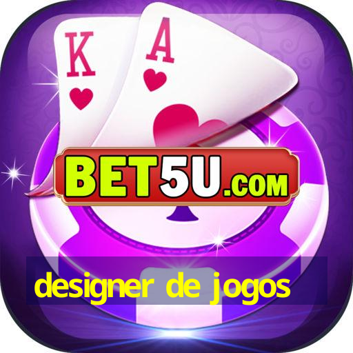 designer de jogos