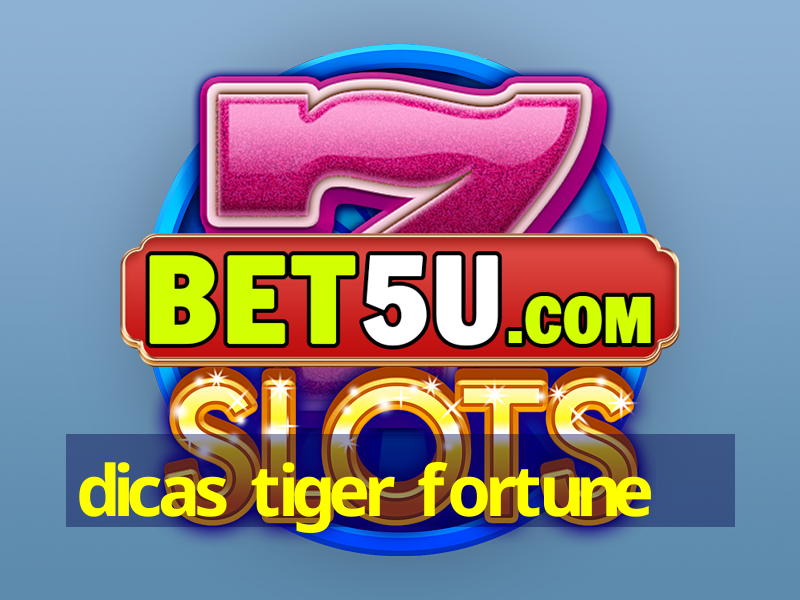 dicas tiger fortune