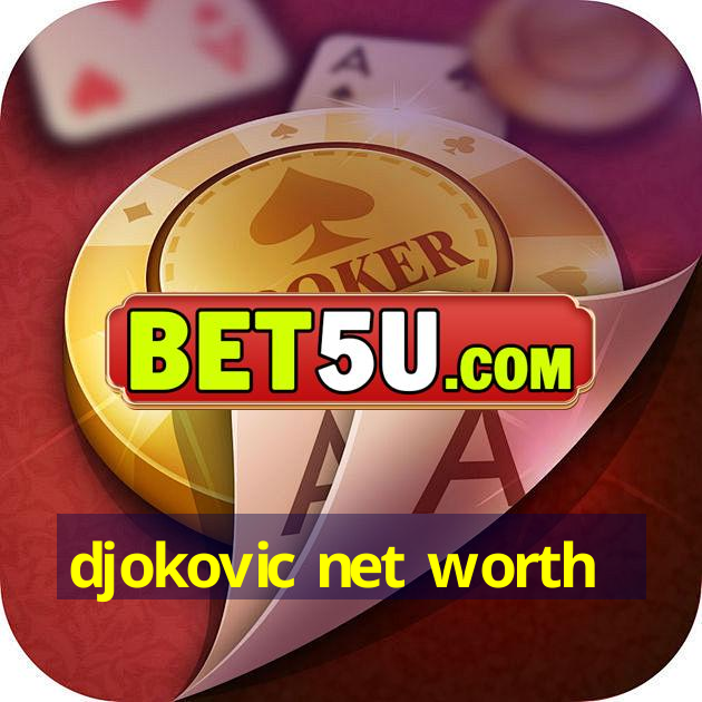 djokovic net worth