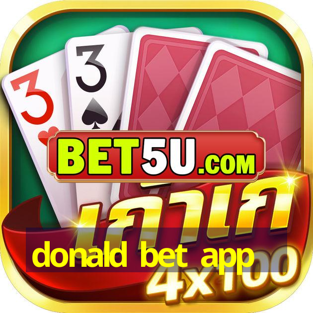 donald bet app