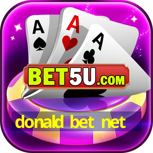 donald bet net