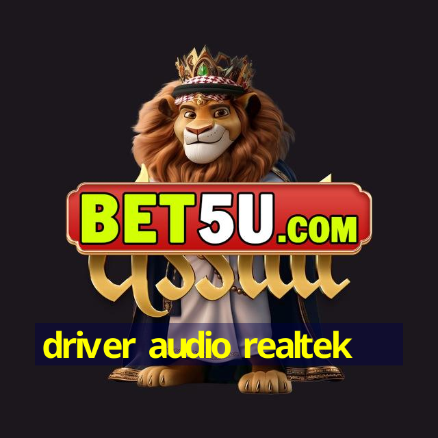 driver audio realtek