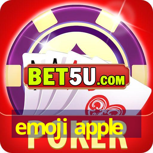 emoji apple