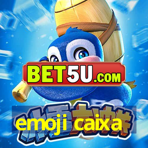 emoji caixa