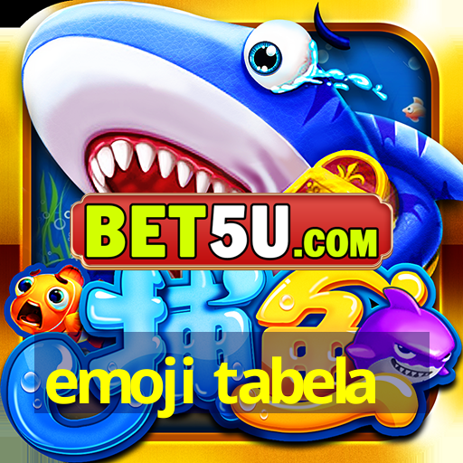 emoji tabela