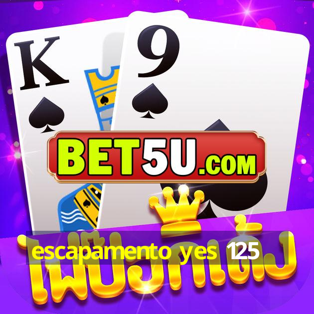 escapamento yes 125