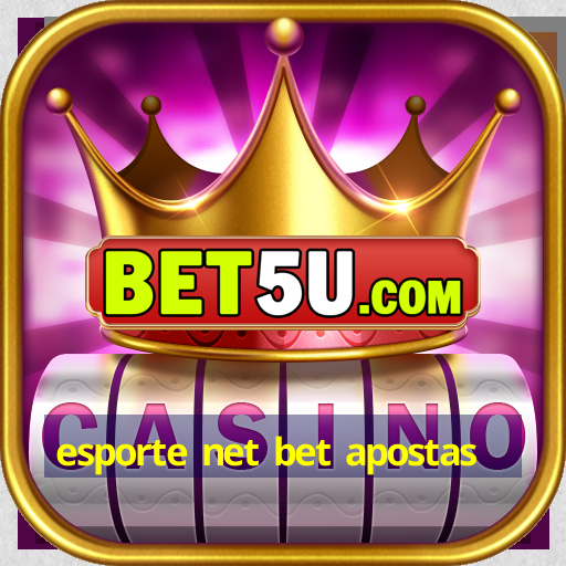 esporte net bet apostas