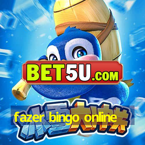 fazer bingo online