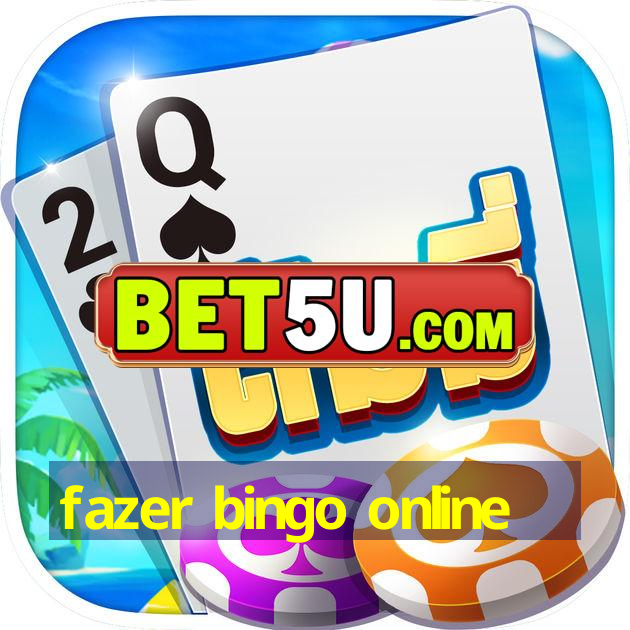 fazer bingo online