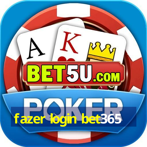 fazer login bet365