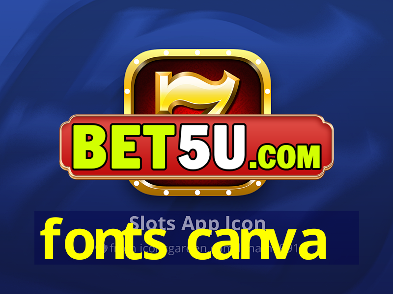 fonts canva