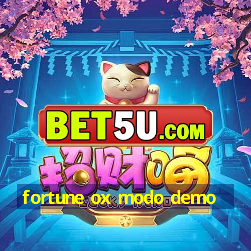 fortune ox modo demo