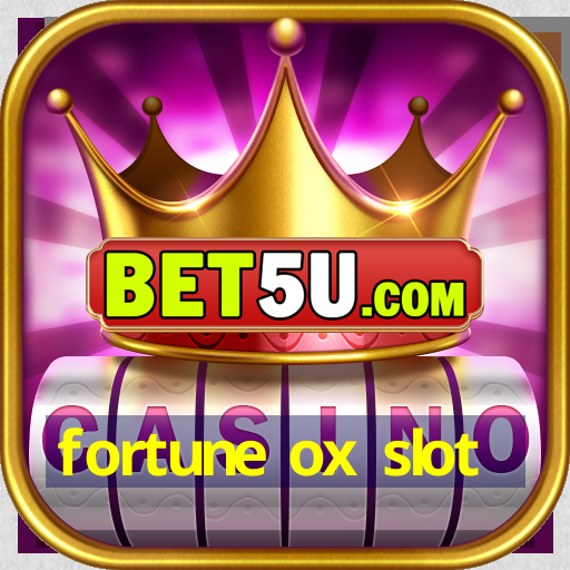 fortune ox slot