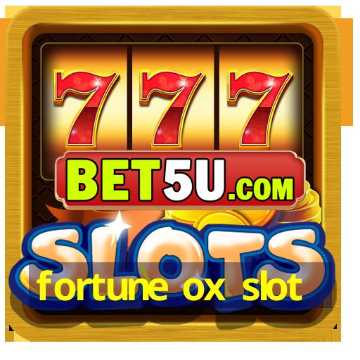 fortune ox slot