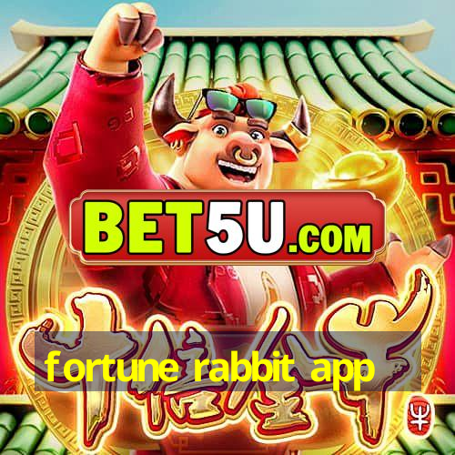 fortune rabbit app