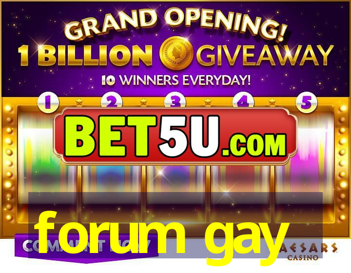 forum gay