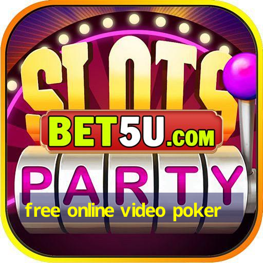 free online video poker