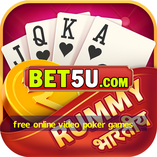 free online video poker games