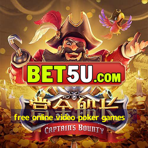 free online video poker games