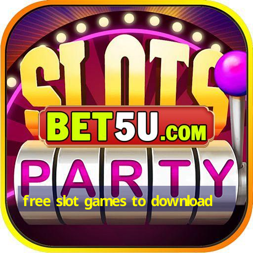 free slot games to download