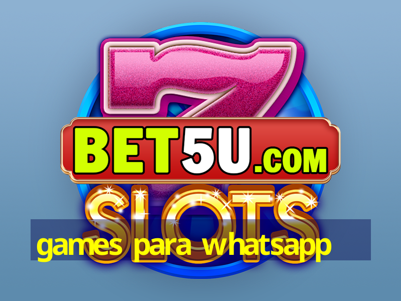 games para whatsapp