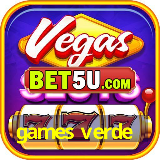 games verde