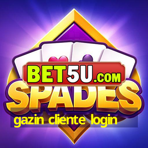 gazin cliente login