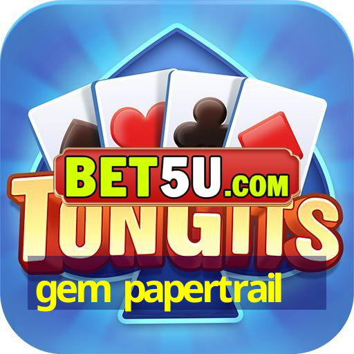 gem papertrail