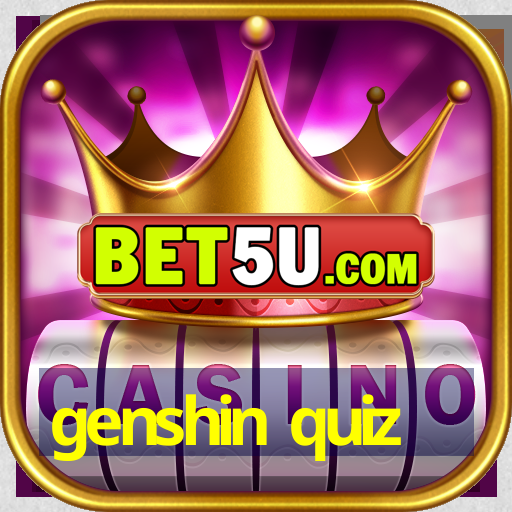 genshin quiz