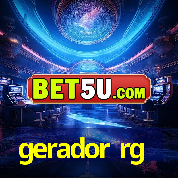 gerador rg