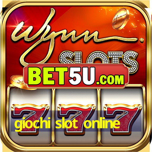 giochi slot online